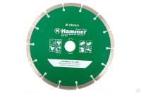 Диск алмазный 180х22 сегментный / HAMMER 3 (152_or